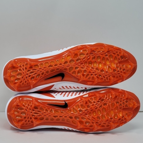 Nike Men\'s Alpha Menace Pro 2 Size 12.5 Football Cleats Orange  BV3945-103 New main image 5
